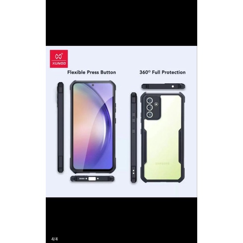 Case Samsung Galaxy A24 5G / A34 5G / A54 5G Casing Xundd Original Beatle Series Acrylic