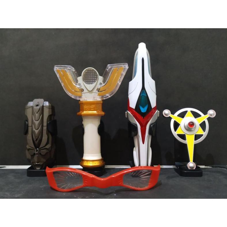 Terbaik Dx Evoltruster Nexus Dyna Reflasher Lieflasher Tiga Spark Taro Badge Seven Eye Ultraman Reca