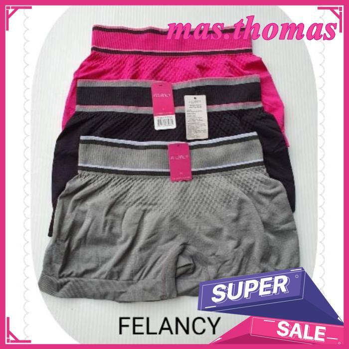 Celana Dalam Wanita Felancy 979 - Model Boxshort - Size M L Terlaris