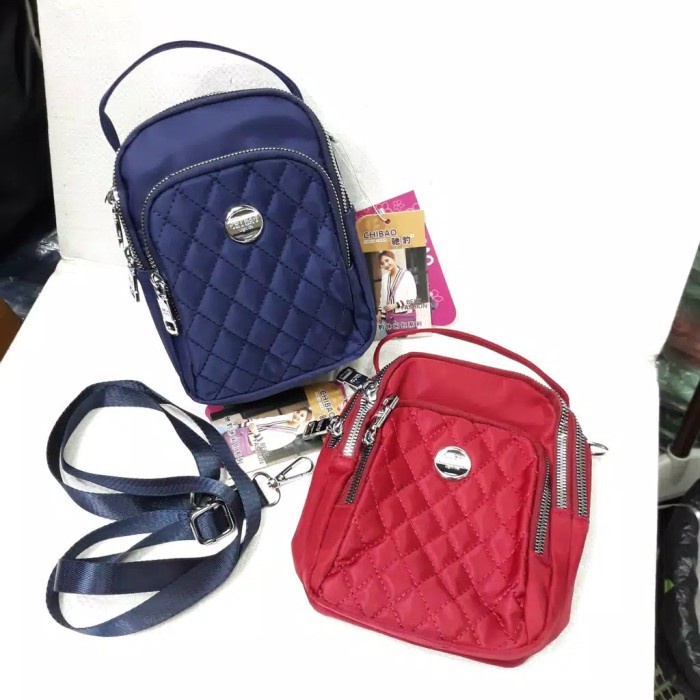 MUST HAVE SLING BAG CHI-BAO Y332-8 ORI / TAS SELEMPANG WANITA CHIBAO 2 IN 1 SUPE TERMURAH
