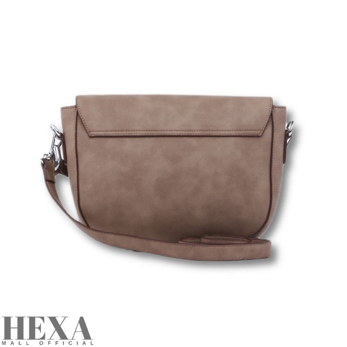 FLASH SALE TAS KULIT WANITA HANDBAG TALI SELEMPANG KECIL PESTA COKLAT PREMIUM TERMURAH