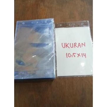 

Plastik Id Card / Plastik Name Tag / Tanda Peserta Uk 10,5 X 14