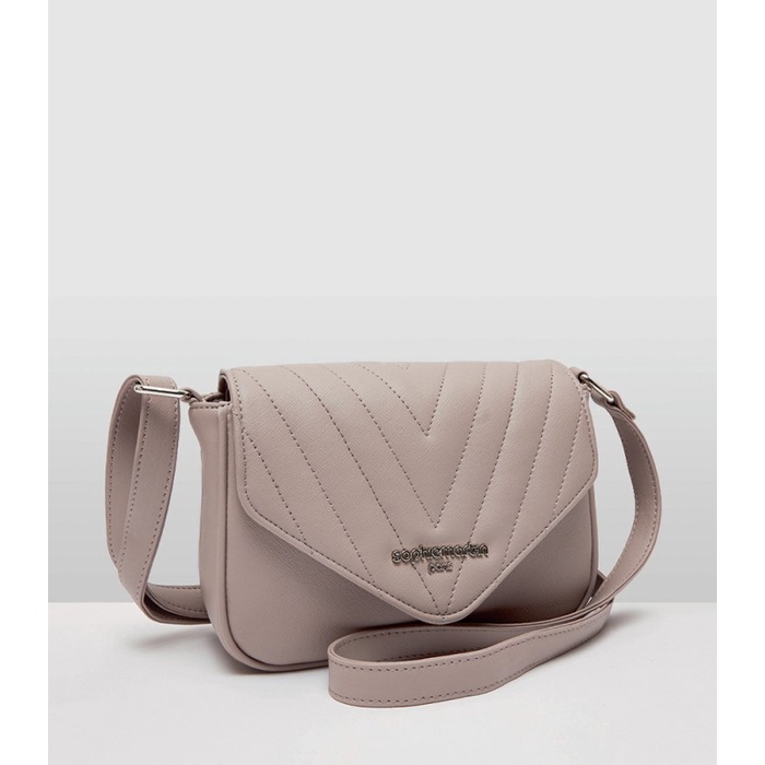 HOT SALE TAS SELEMPANG WANITA JUSTICIA GREY BAG SOPHIE MARTIN PARIS PROMO TERMURAH