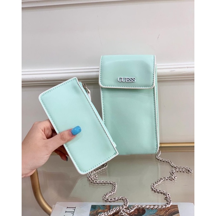 HOT SALE TAS WANITA GUESS PHONE BAG G3154 TAS BAHU SELEMPANG TERBARU