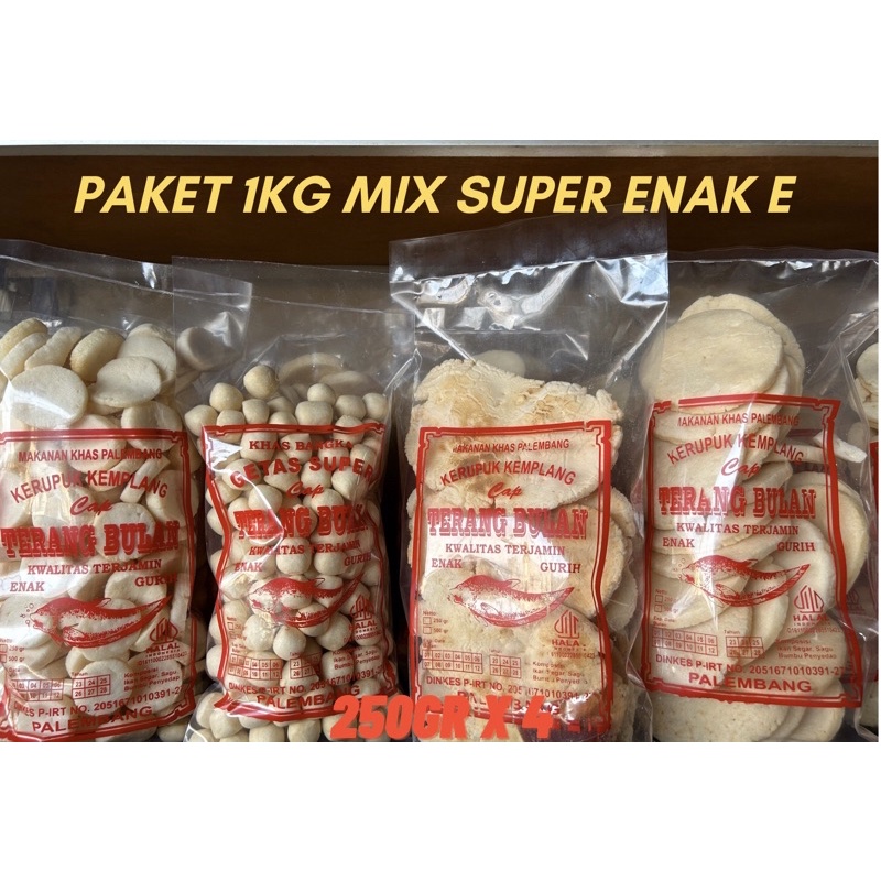 

PAKET 1KG MIX SUPER ENAK E