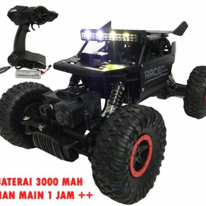 MOBIL REMOT RC 4WD ROCK CLIMBER MAINAN REMOTE CONTROL - MONSTER RACE