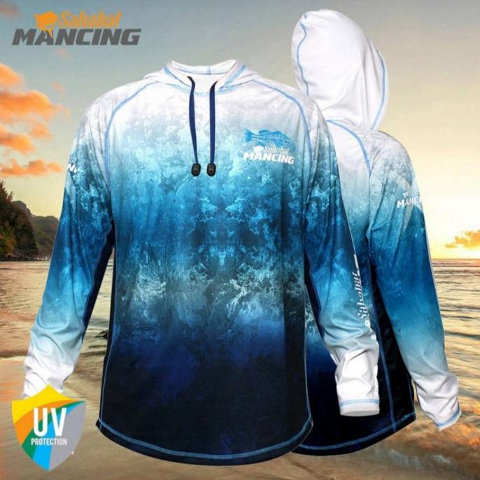 Jersey Sahabat Mancing CAST X | UV Protection | Hoodie