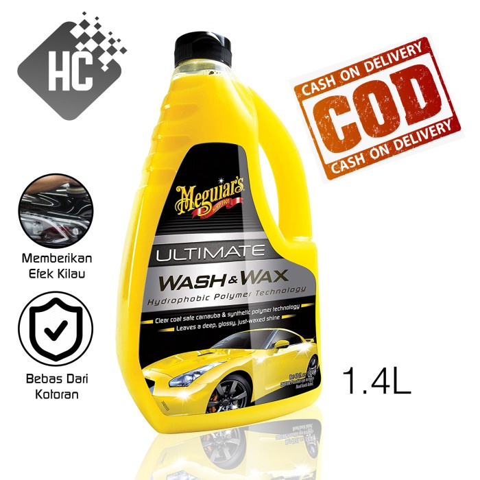 Meguiars - Meguiar's Ultimate Wash n Wax Shampoo / shampo mobil /sabun