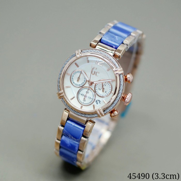 DISKON SPESIAL JAM TANGAN WANITA GC WATER CHRONO ON 45490(3.3CM) TERMURAH