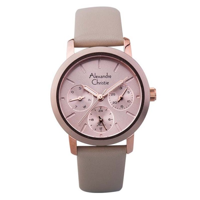 HOT SALE JAM TANGAN ALEXANDRE CHRISTIE WANITA ORIGINAL 2A25 L1 AC2A25L1 CT TERBARU