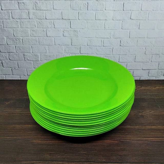 Bestseller Piring Tatakan Polos Semi Melamin 1 Lusin
