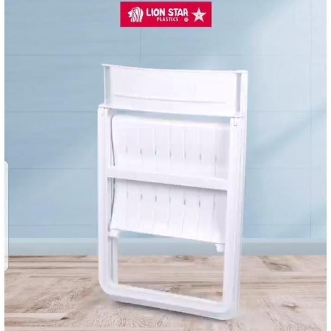 KURSI LIPAT PLASTIK LION STAR FC FOLDING CHAIR FC-8 IMPALA BANGKU