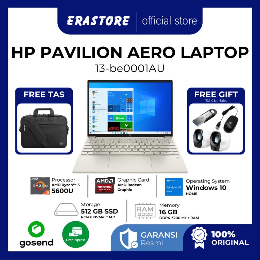 HP Pavilion Aero Laptop 13-be0001AU Ryzen 5 5600U 16GB 13.3"