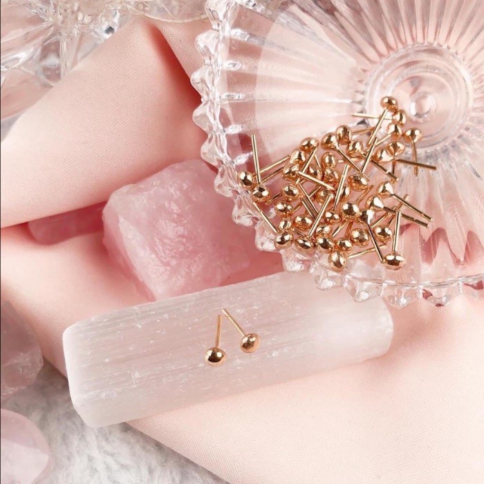 Bestseller Giwang Plenis Emas - Anting Bayi Plenis Emas Kuning 16K