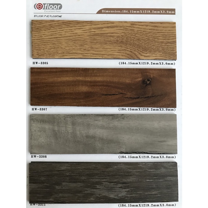Bestseller Lantai Vinyl/Pvc Motif Kayu