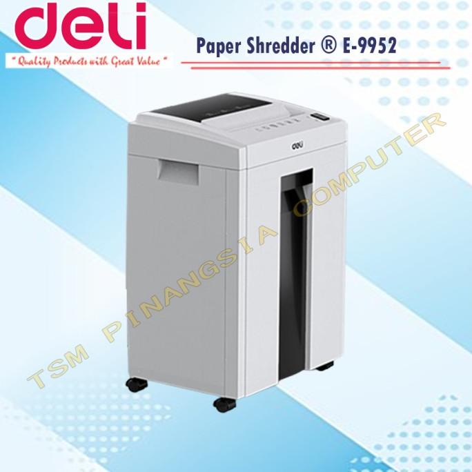 Deli E9952 / E 9952 Paper Shredder - Mesin Penghancur Kertas