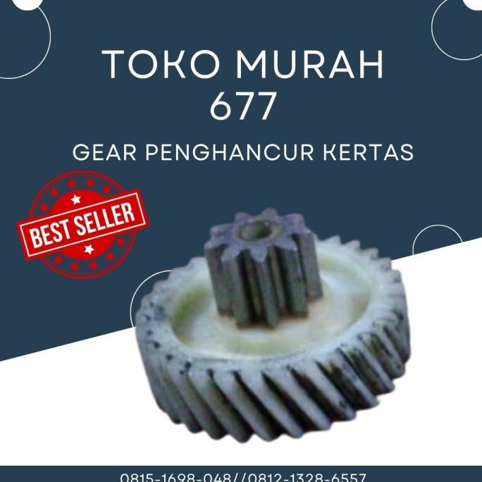 Gear Penghancur Kertas / Gir Penghancur Kertas