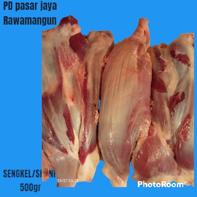 

Daging sengkel segar+ daging sapi rawamangun+500gram