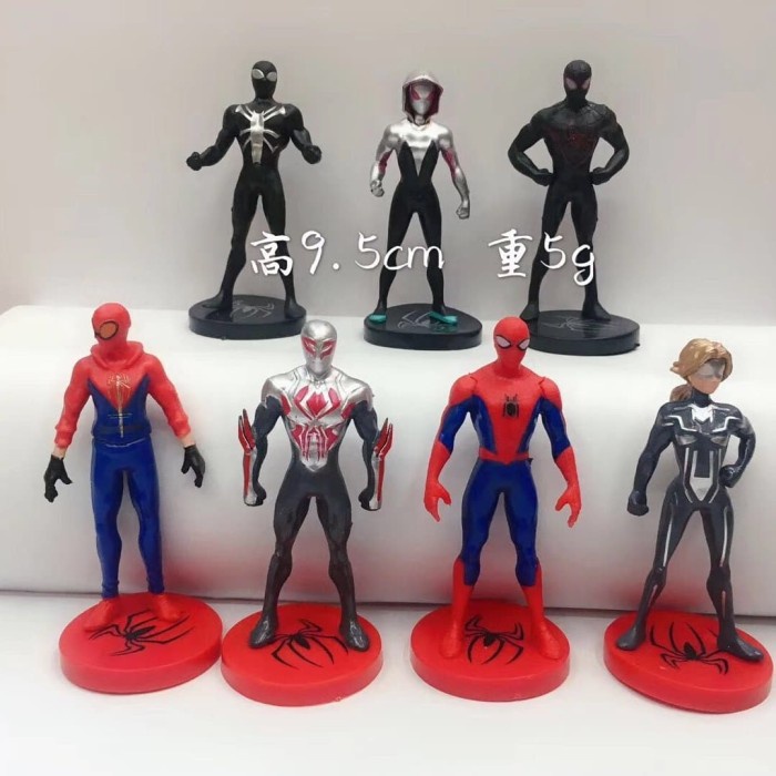 

action figure avengers berdiri isi 7pcs qab03