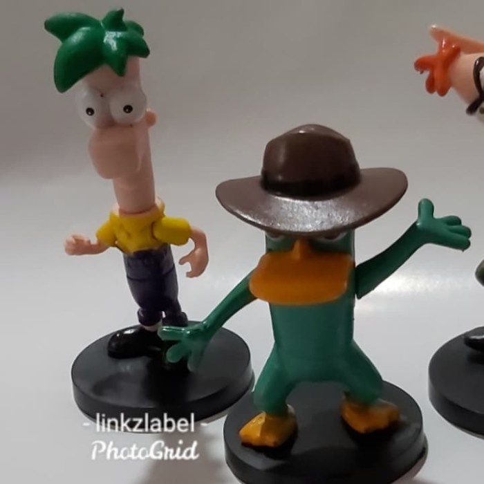 

figure PHINEAS AND FERB pajangan miniatur mainan anak qab03