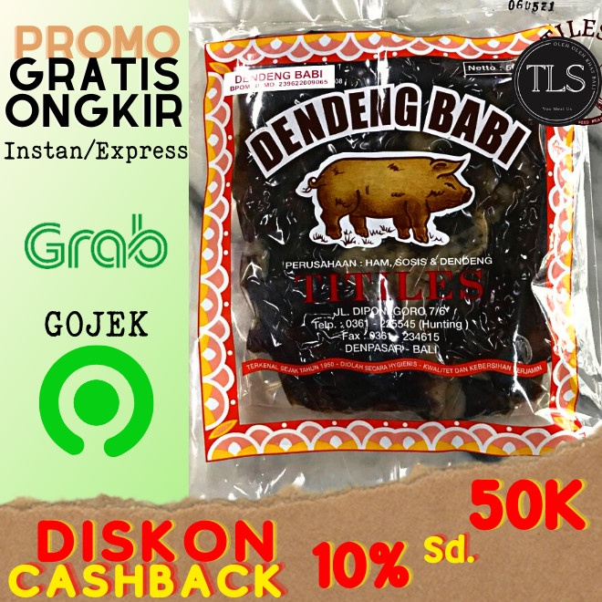 

DENDENG BABI TITILES 500G (Mentah) okt02