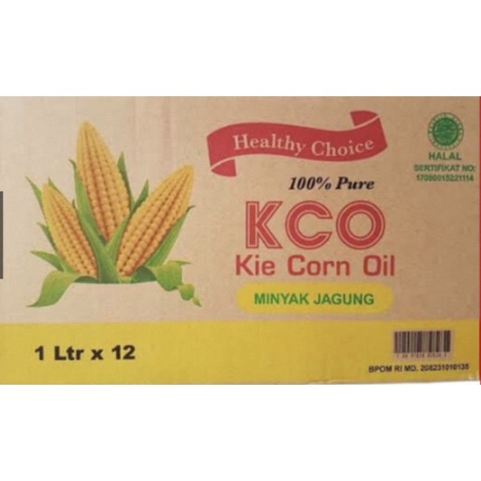 

Minyak Jagung / Corn Oil - KCO KIE 1Liter ( DOS )