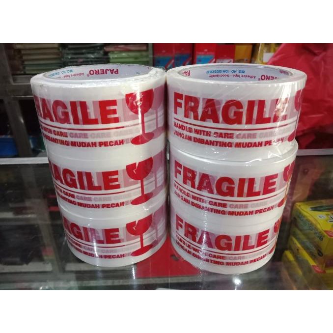 

Lakban Isolasi Tape Fragile 2" x 50 meter