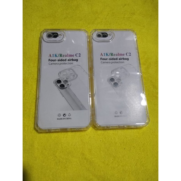 Softcase Casing OPPO A1K Selikon Bening Trasparan Pelindung belakang HP+Camera