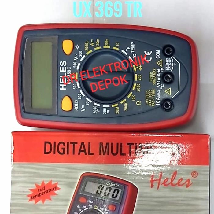 Multimeter ORI Avometer Multitester Digital Heles UX369TR UX 369 TR