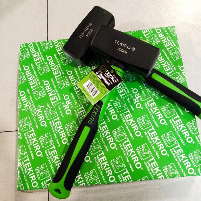 Terlaris Paluku Tekiro Palu Batu 2Kg Gagang Fiber