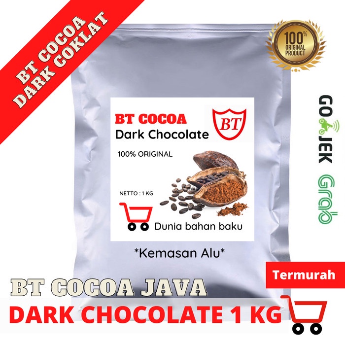 

Terlaris Bt Cocoa Java Dark Powder Bt1000Ha 1 Kg Coklat Asli