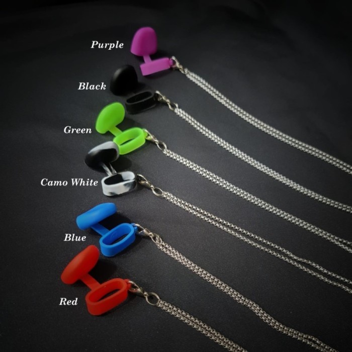 

Best Seller Lanyard Rantai Silicon Caps