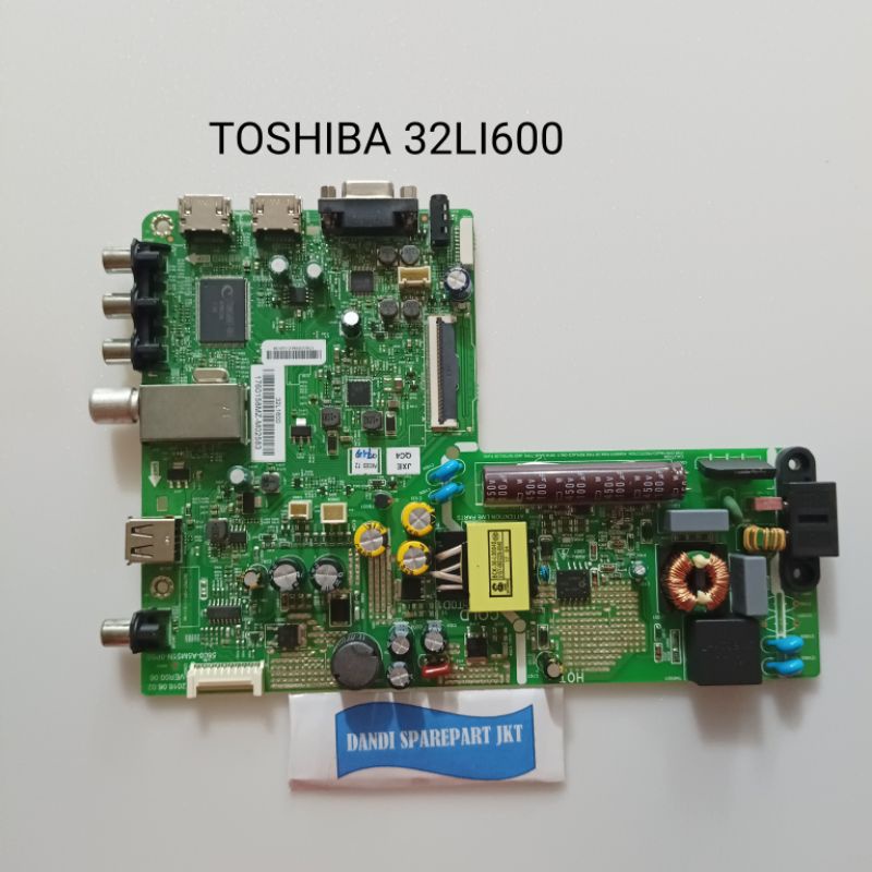 MB TOSHIBA 32LI600 - MAINBOARD TOSHIBA - MB TV TOSHIBA - MAINBOARD - TV TOSHIBA
