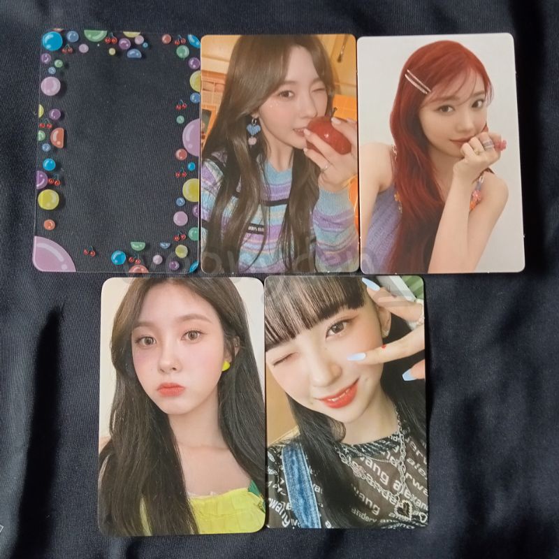 PHOTOCARD KEP1ER DOUBLAST - Blue Blast ver. | Xiaoting lemon, Chaehyun apel, Mashiro, Dayeon ktown, 