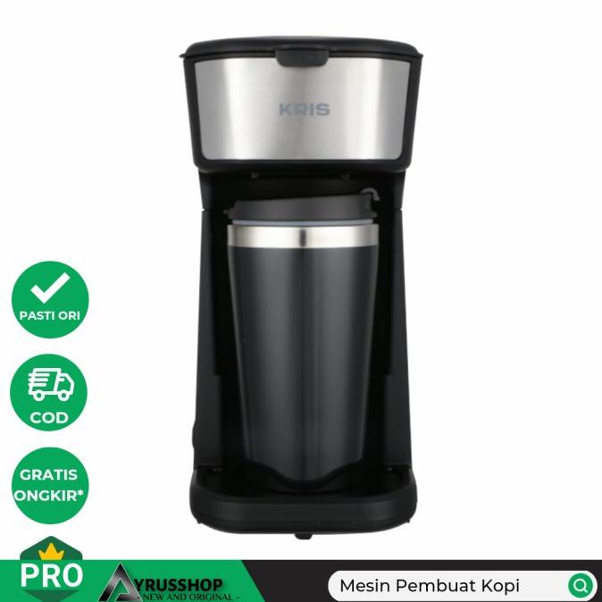 +++++] Mesin Pembuat Kopi Otomatis Coffee Maker Drip Elektrik/Kris/400ml/450W