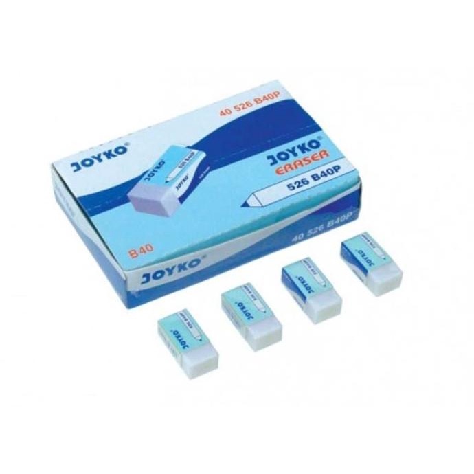 

Penghapus Eraser Joyko Putih Kecil 526 B40