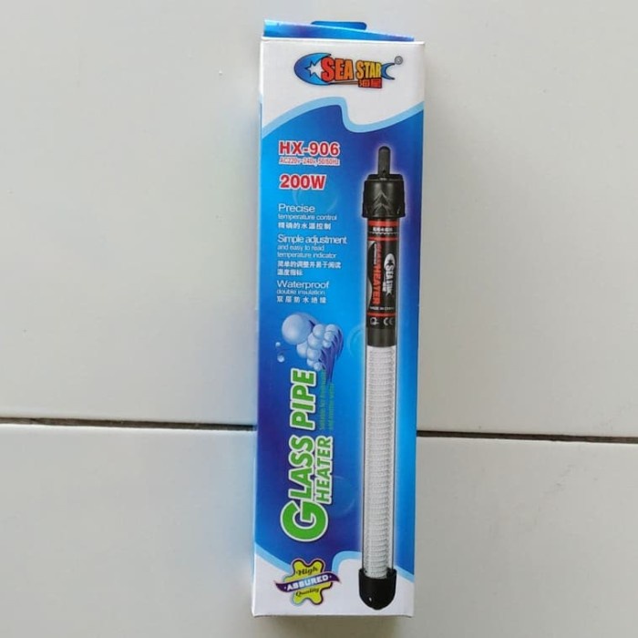 TERMURAH heater penghangat pemanas air aquarium Sea Star HX-906 200W