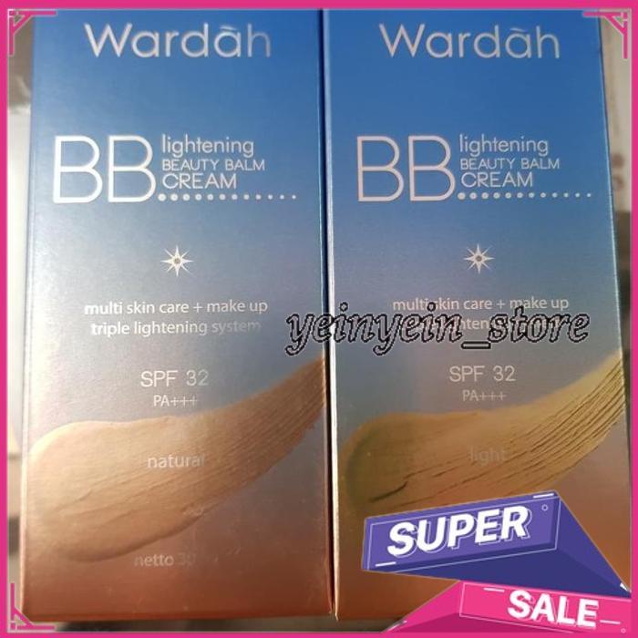 BB CREAM WARDAH BIRU 30ML / BB CREAM WARDAH LIGHTENING GRATIS ONGKIR