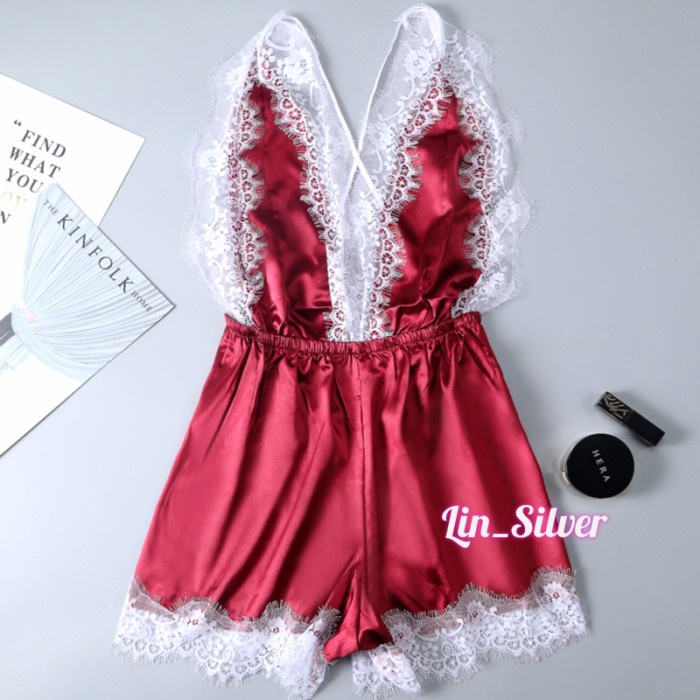 Lingeri Lingeries Baju Tidur Wanita Seksi Jumbo Big Size Xl Xxl Xxxl Terbaru