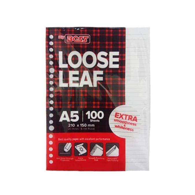 

Kertas Loose Leaf / File A5 100 Paperline / Big Boss