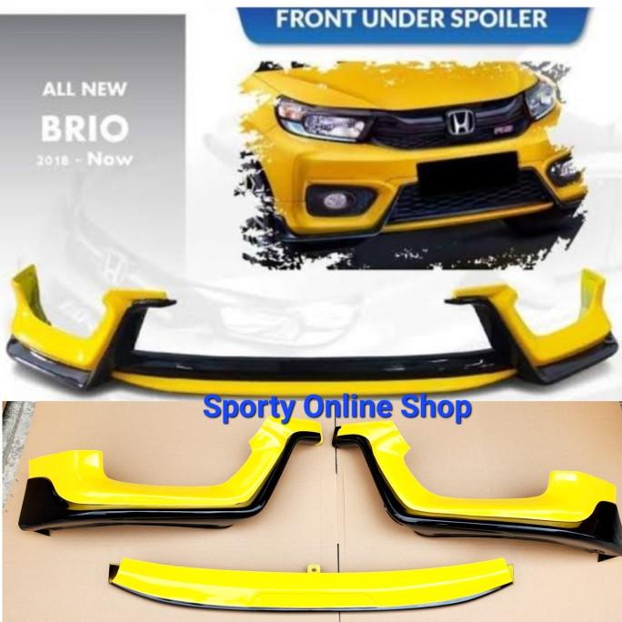 Body Kit Front Under Spoiler Mobil Brio 2018up Model Urbanite