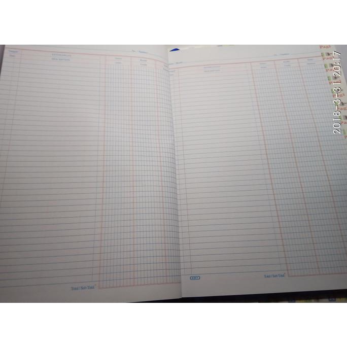 

Buku Hardcover Kas Kiky Folio 3K 100