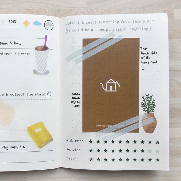 

Buku Unik Food Blogger / Cafe Journal / Pecinta Kopi / Kopi Book