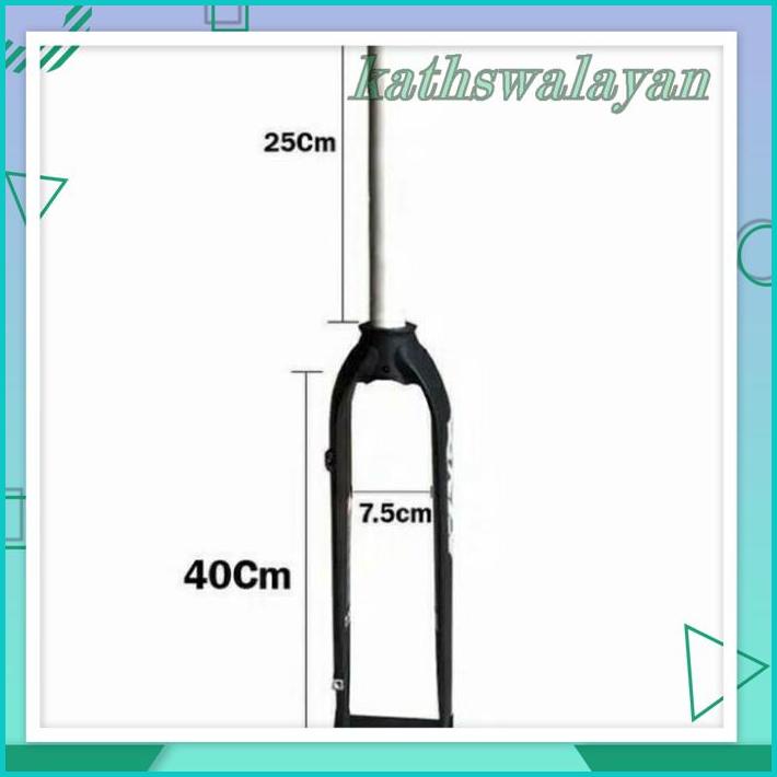 FORK RIGID ALLOY RAZE 26/27.5/700/29 MTB ROADBIKE OVERSIZE DISCBRAKE EKSLUSIF 