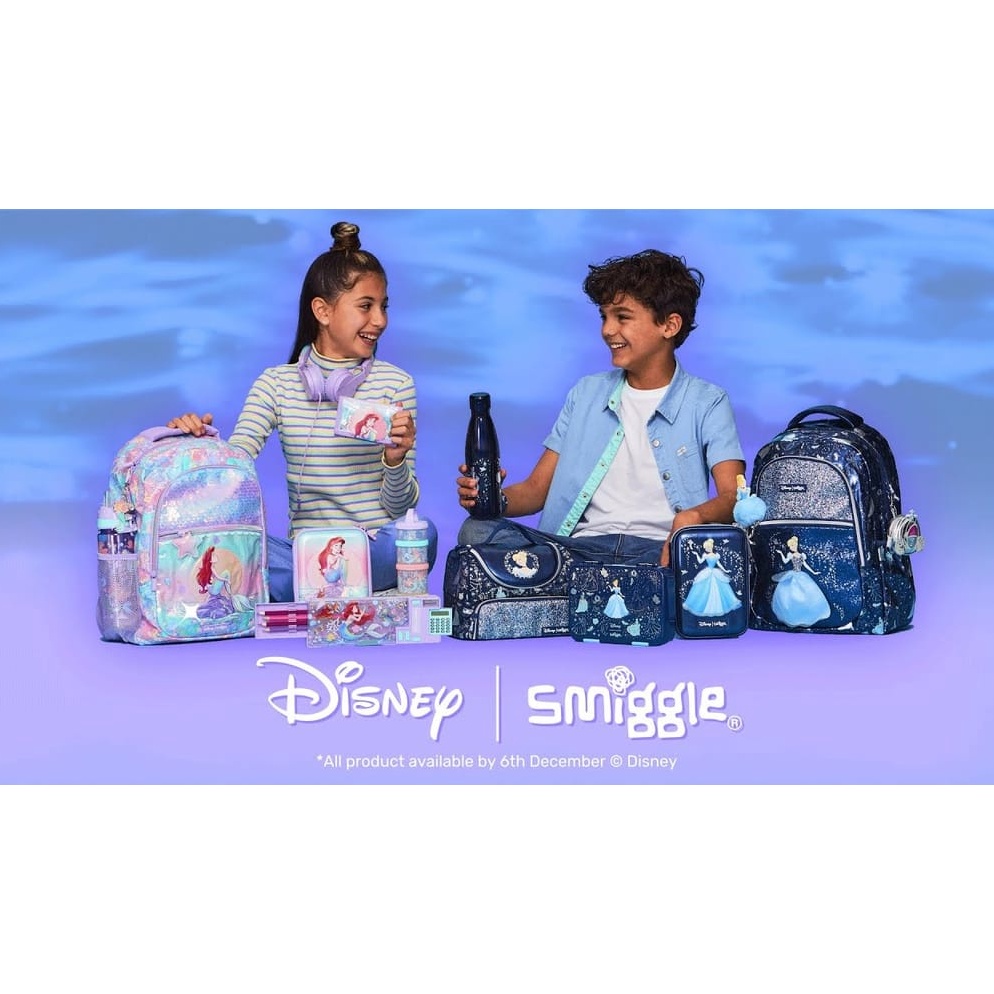 

Promo TAS RANSEL/LUNCHBAG/PENCIL CASE SMIGGLE PRINCESS ARIEL CINDERELLA 67
