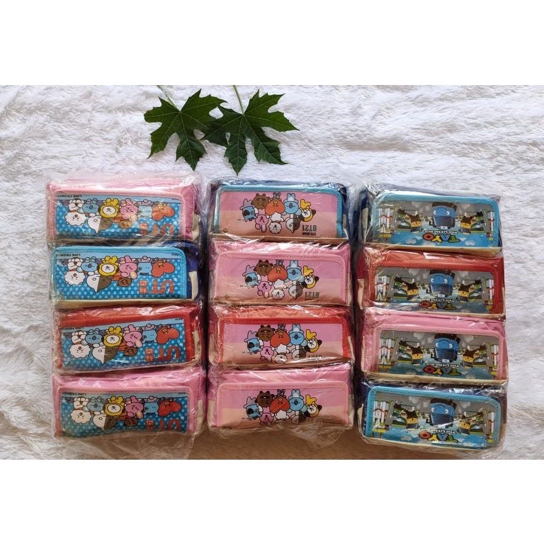 

Murah.. 12Pc Tepak pensil/ Tempat peralatan sekolah/ Souvernir ulang tahun Y9C