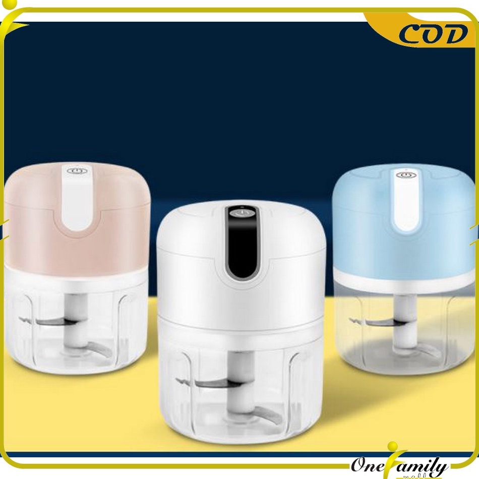 MURAH MERIAH. ONE-C454 USB Mini Chopper Blender Bumbu Portable Mini Cooper Blander mini Serbaguna Bl