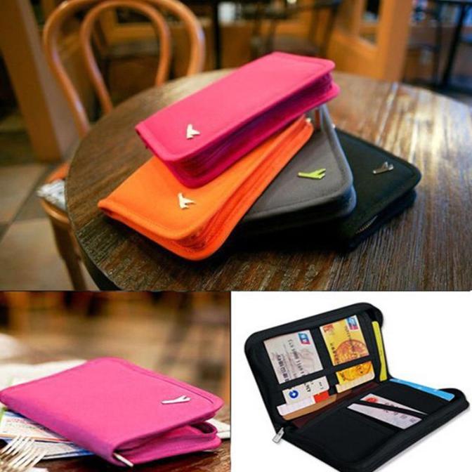 Dompet Paspor / Dompet Serbaguna Banyak Sekat / Tas Paspor Pendek Limited Edition