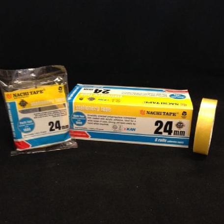 

Isolasi Tape Nachi Dus 24 mm x 72 yard