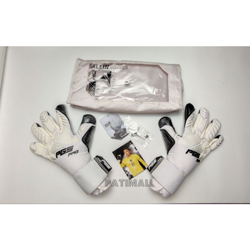 SARUNG TANGAN KIPER PGS PRO ALL IN SERIES ORIGINAL TERBARU 2023 FREE SABLON NAMA